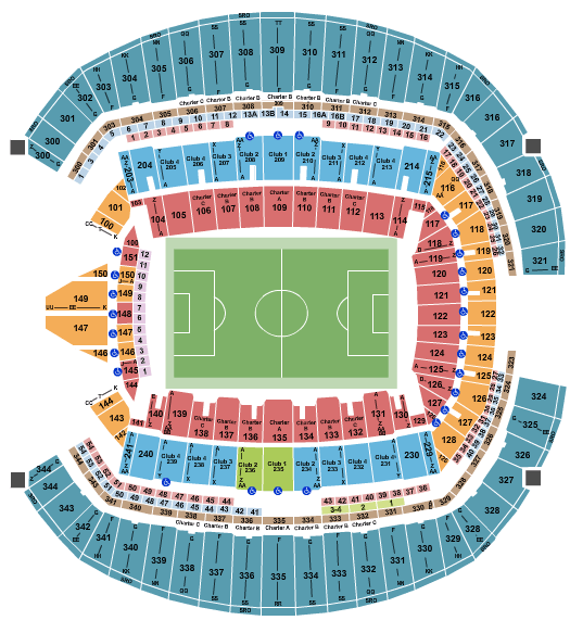 Lumen Field World Cup Seating Chart